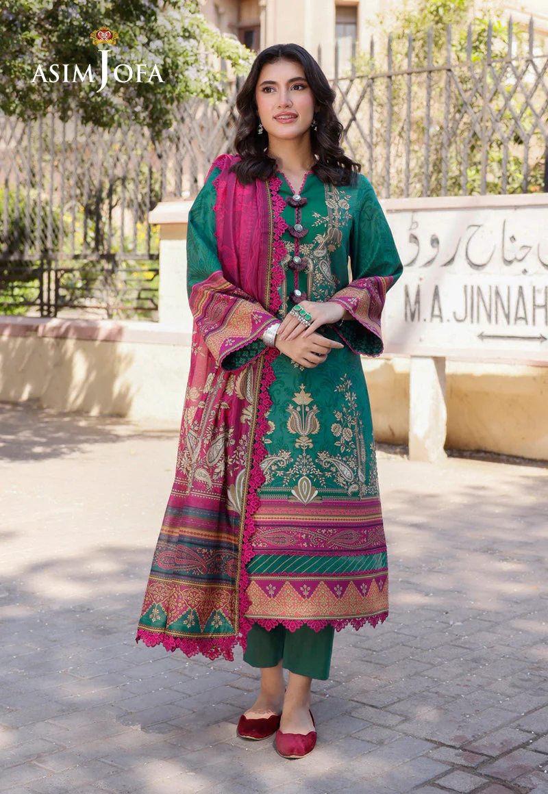 AJPLD-04-XS PRINTED ARABIC LAWN 3 PCS - Image 7