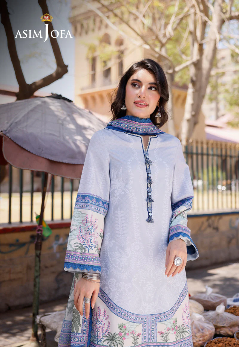 AJPLD-1 PRINTED ARABIC LAWN 3 PCS - Image 3