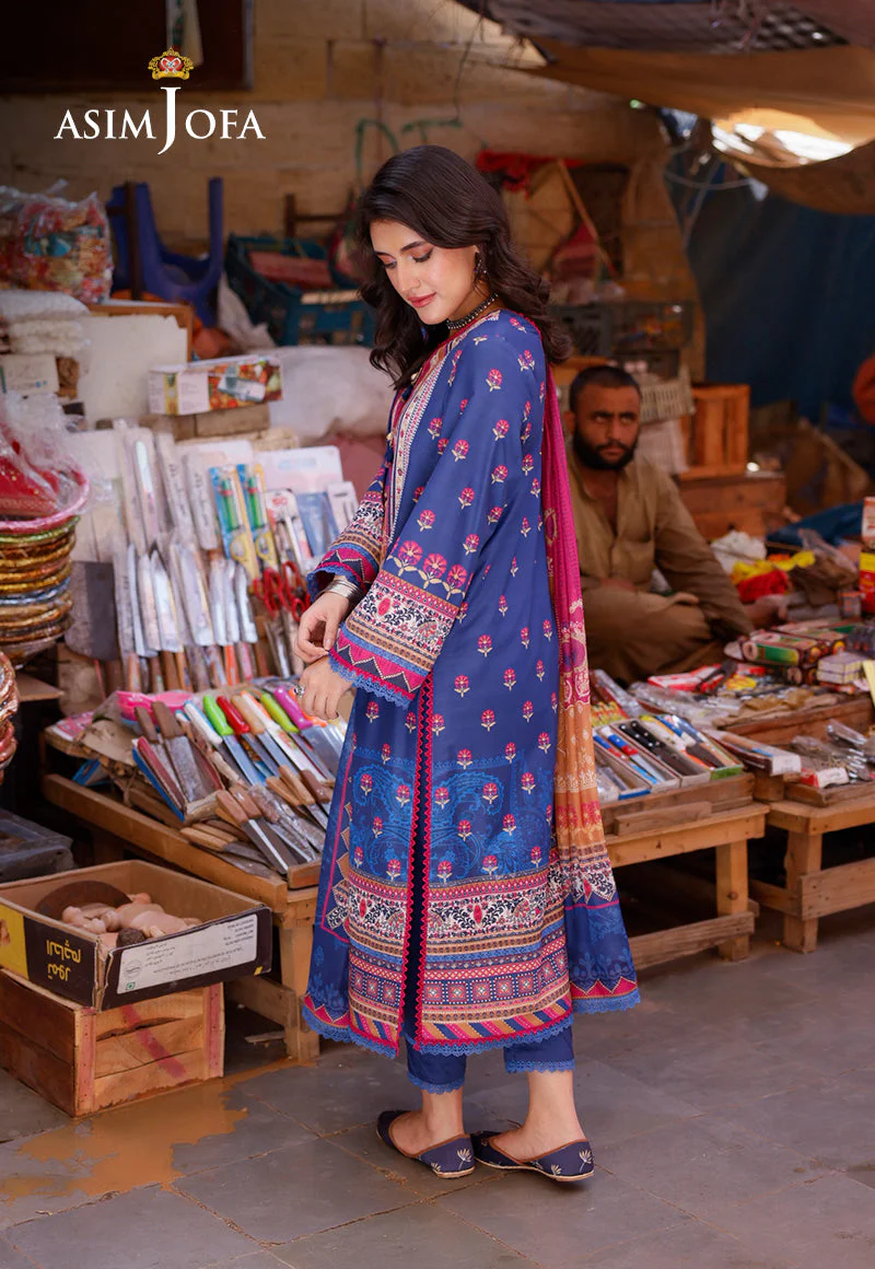 AJPLD-12 PRINTED ARABIC LAWN 3 PCS - Image 3