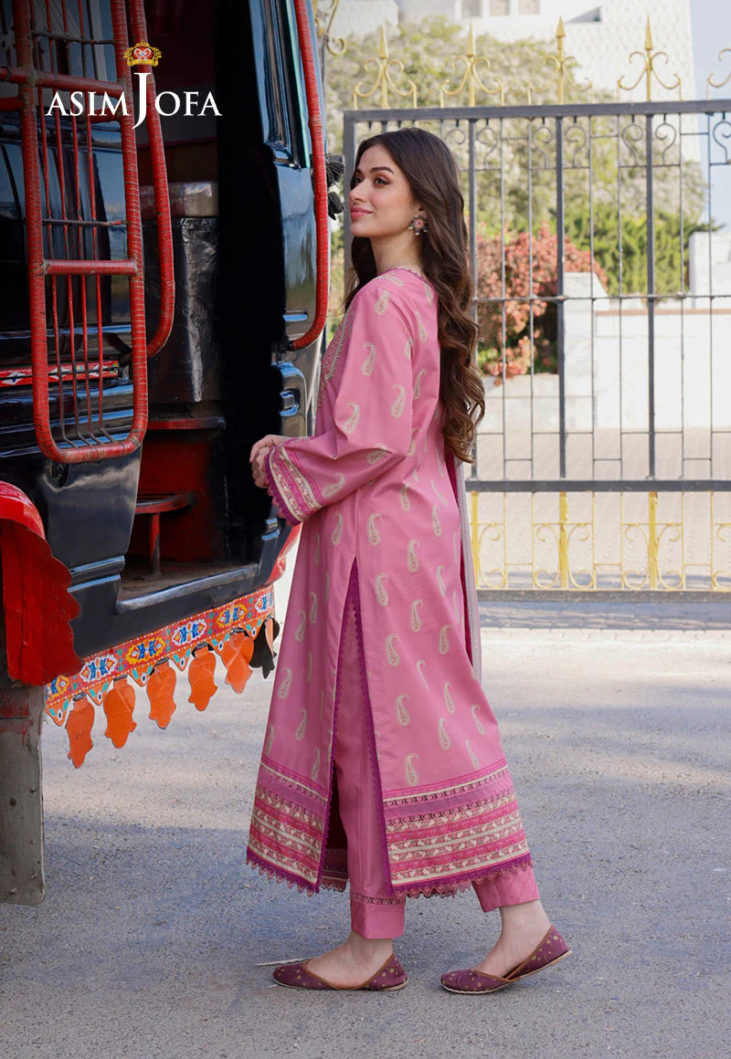AJPLD-13 PRINTED ARABIC LAWN 3 PCS - Image 5