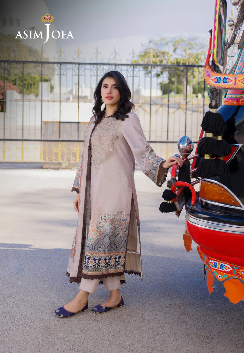 AJPLD-16 PRINTED ARABIC LAWN 3 PCS - Image 4