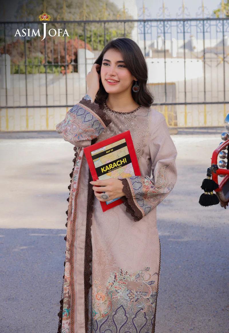 AJPLD-16 PRINTED ARABIC LAWN 3 PCS - Image 8