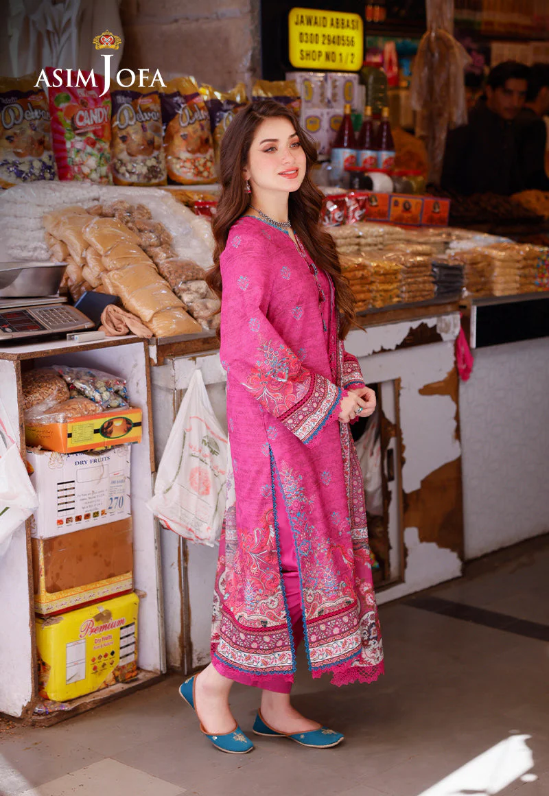 AJPLD-17 PRINTED ARABIC LAWN 3 PCS - Image 4