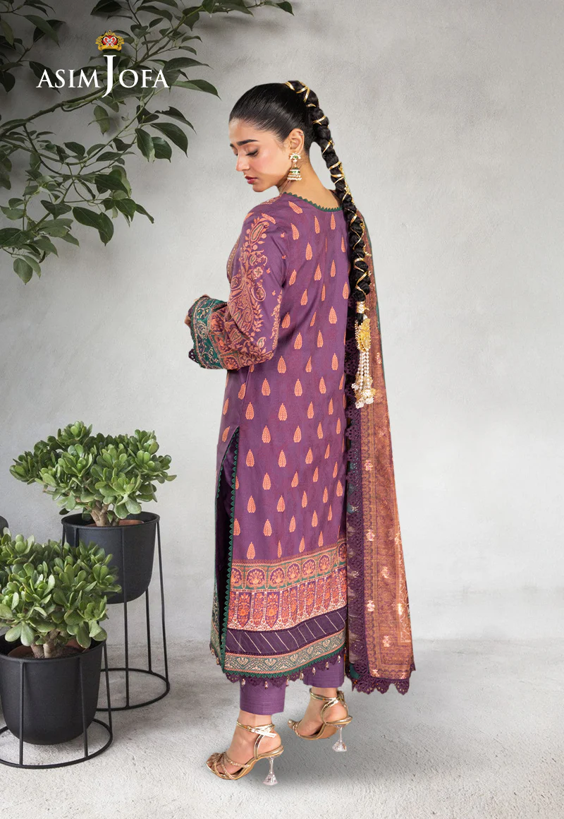 AJRA-02 EMBROIDERED JACQUARD 3 PCS - Image 2
