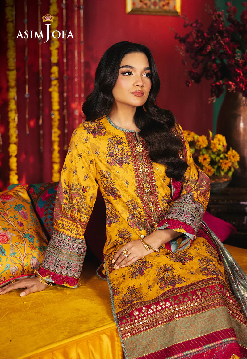 AJRAD-16 EMBROIDERED STITCHED 3 PCS - Image 7