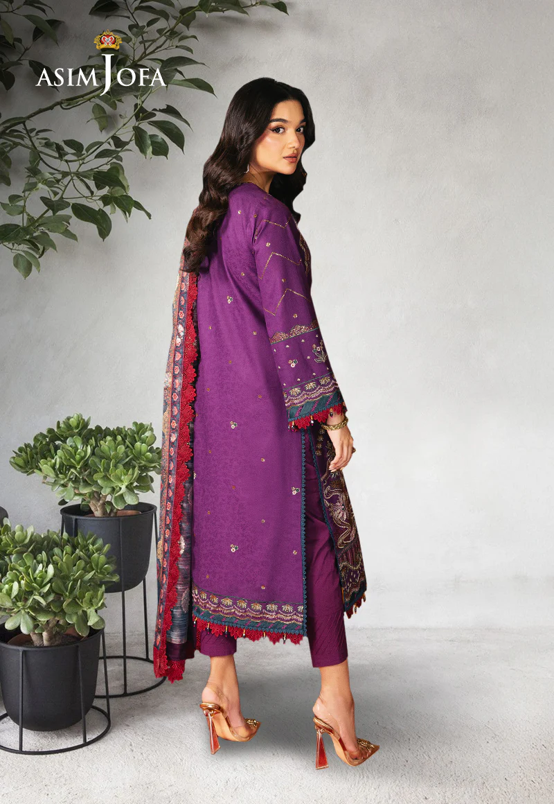 AJRA-22 EMBROIDERED JACQUARD 3 PCS - Image 2