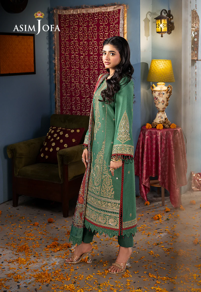 AJRA-25 EMBROIDERED JACQUARD 3 PCS - Image 4