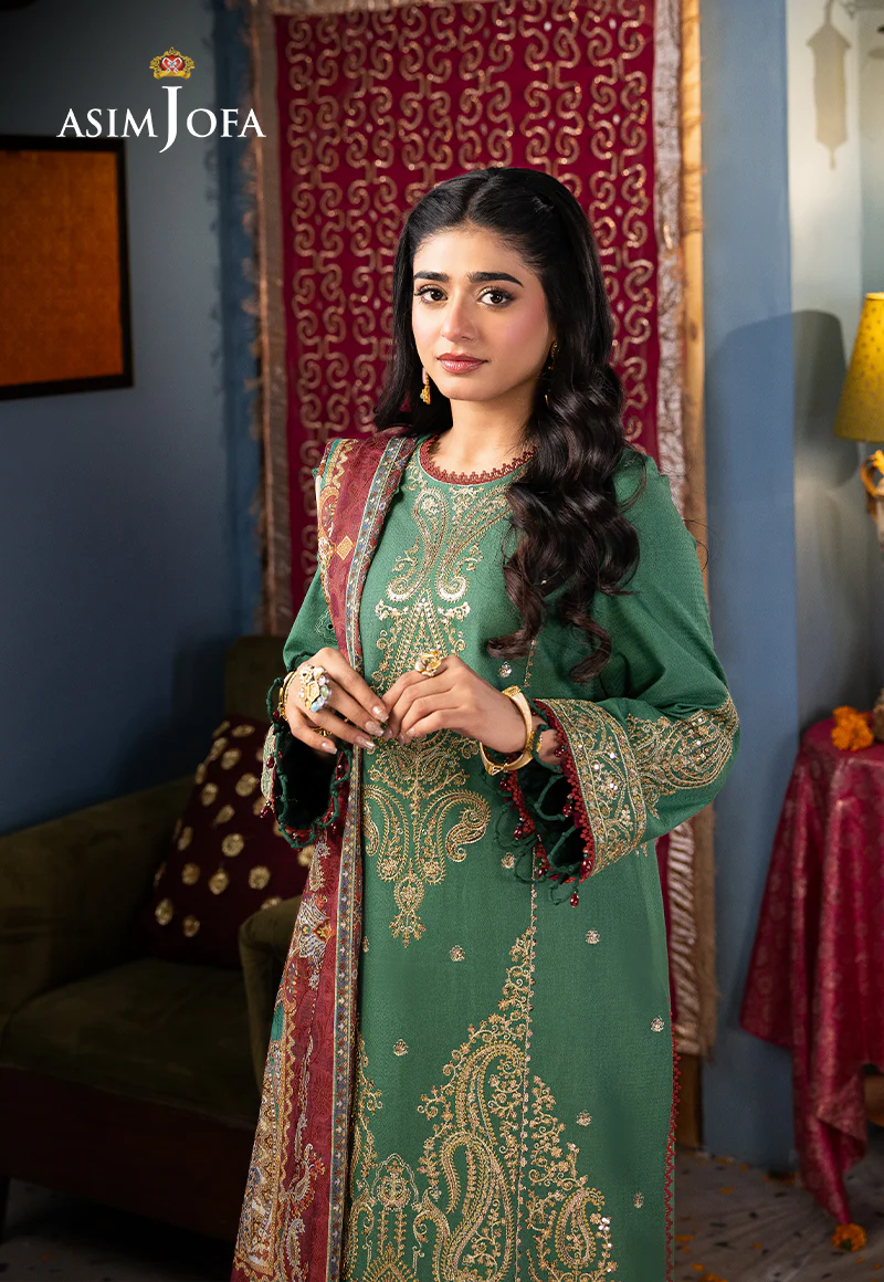 AJRA-25 EMBROIDERED JACQUARD 3 PCS - Image 5