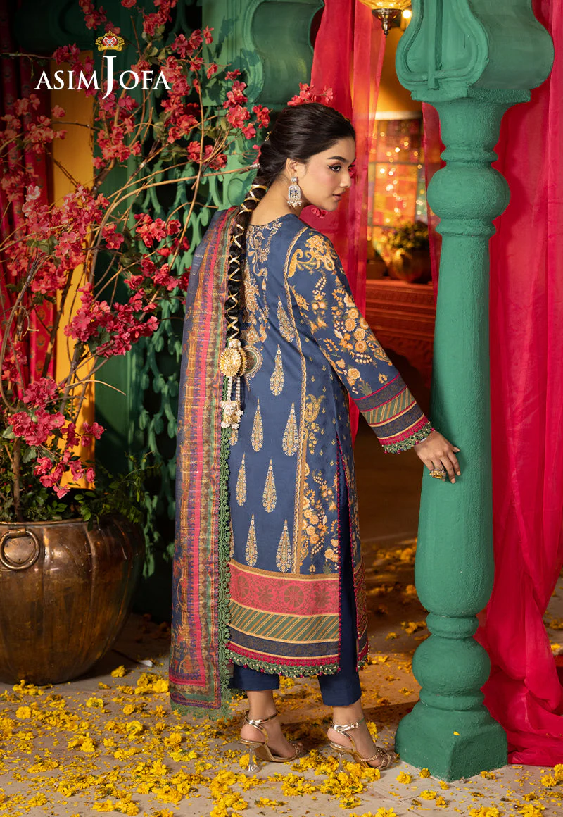 AJRAD-03 EMBROIDERED STITCHED 3 PCS - Image 2