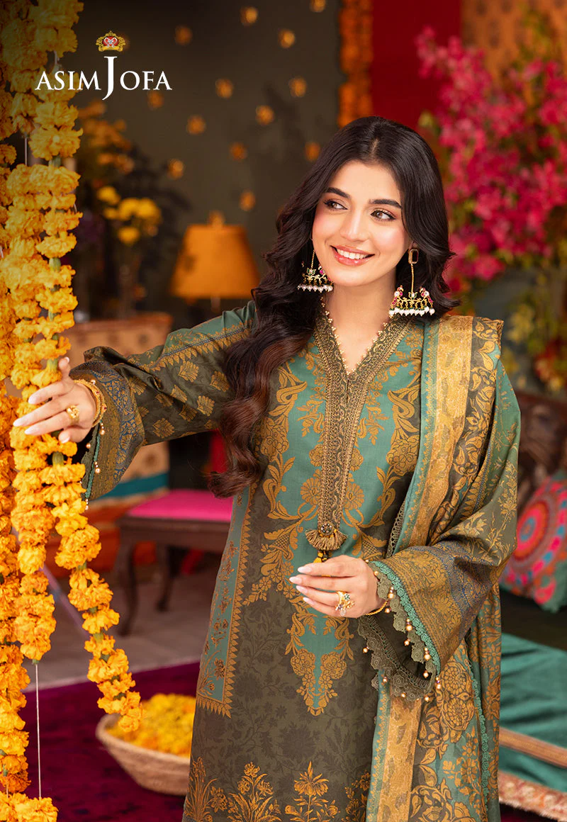 AJRAD-06-XS EMBROIDERED LAWN 3 PCS - Image 4