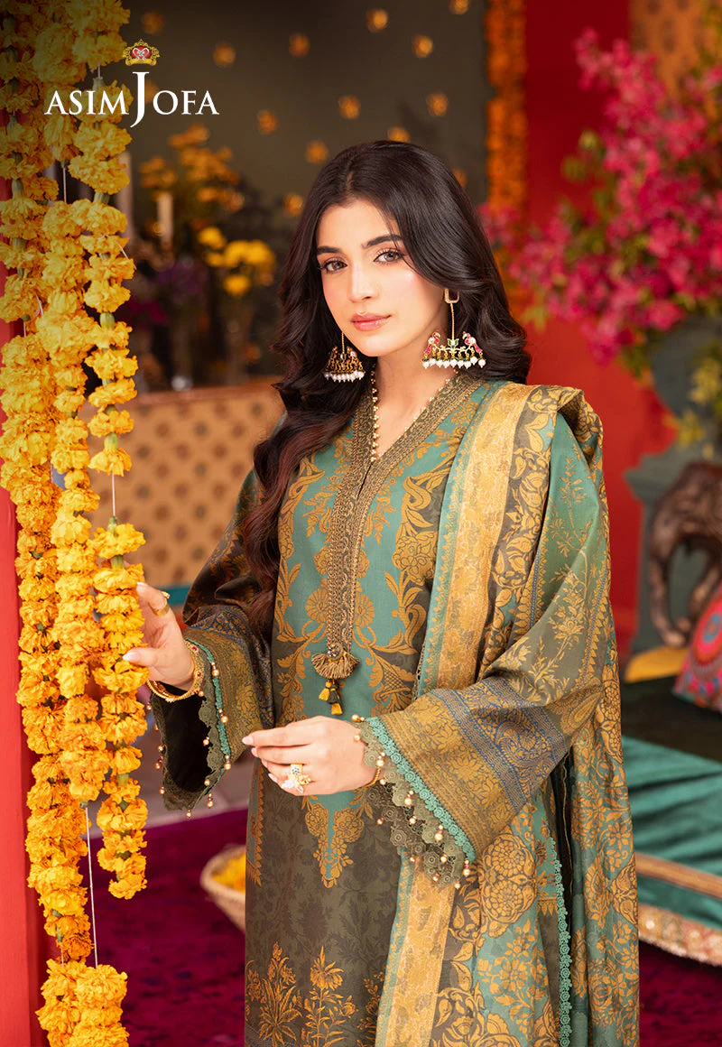 AJRAD-06-XS EMBROIDERED LAWN 3 PCS - Image 5