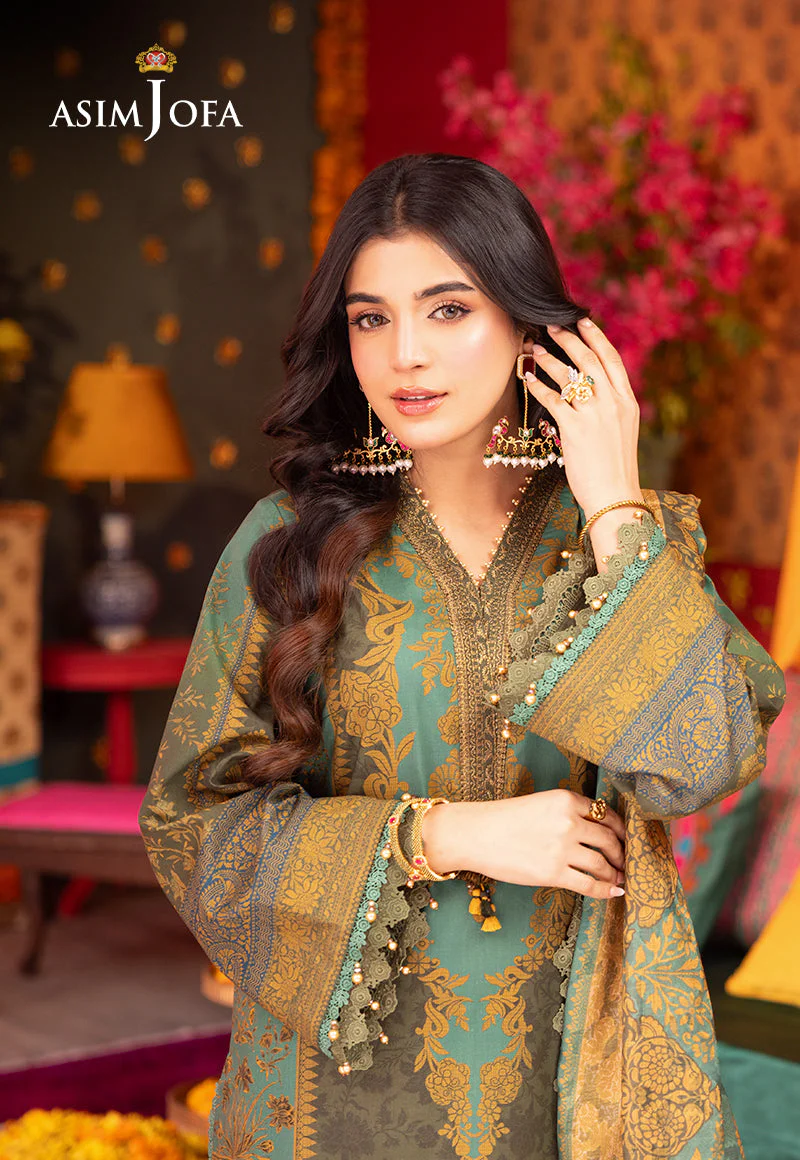 AJRAD-06-XS EMBROIDERED LAWN 3 PCS - Image 6