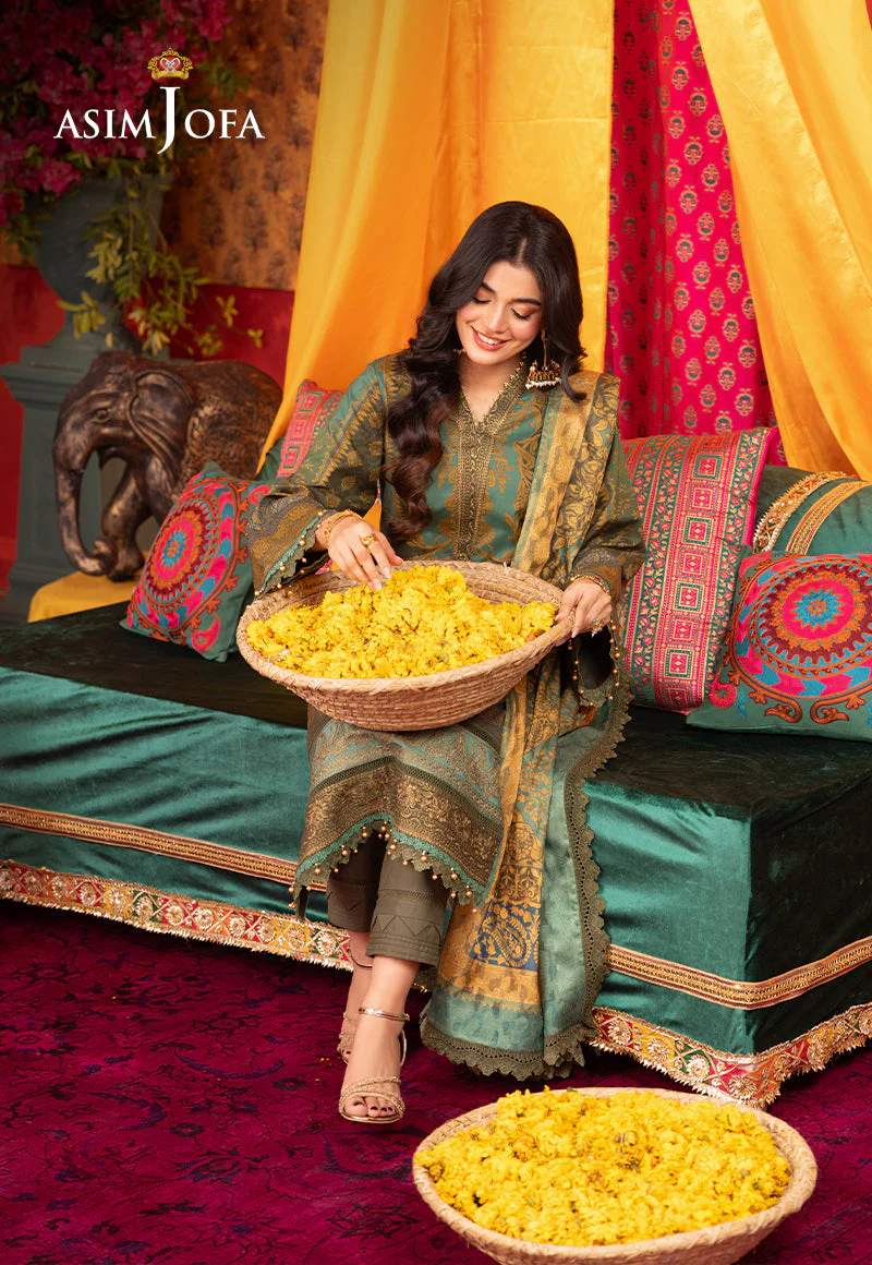 AJRAD-06-XS EMBROIDERED LAWN 3 PCS - Image 7