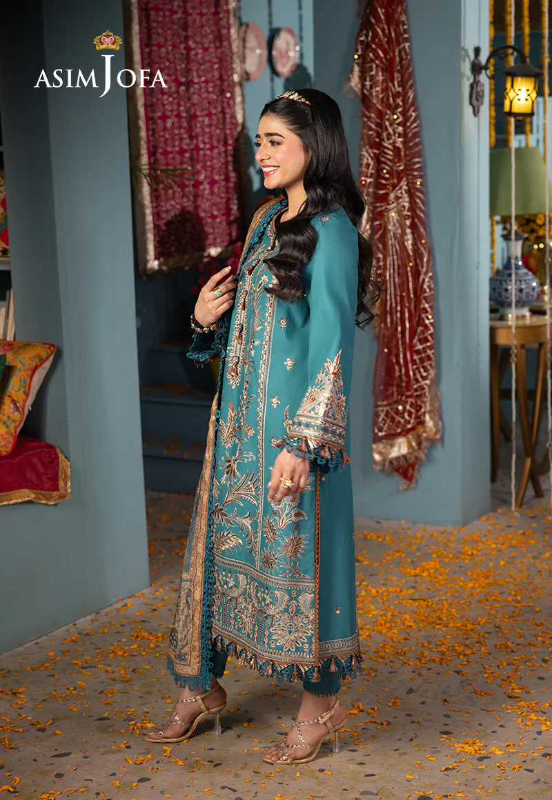 AJRAD-10 EMBROIDERED STITCHED 3 PCS - Image 4
