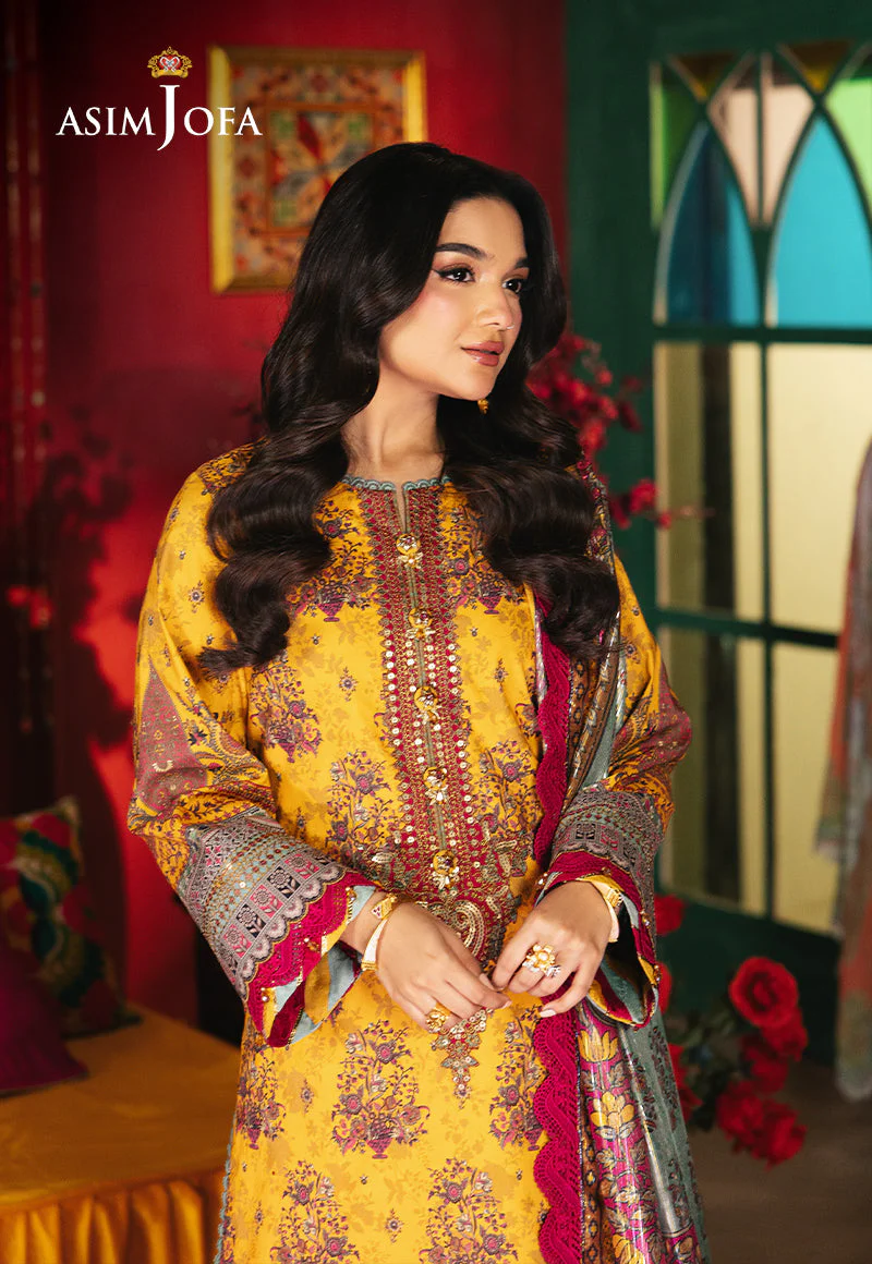 AJRAD-16 EMBROIDERED STITCHED 3 PCS - Image 2