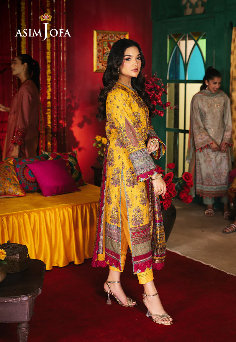 AJRAD-16 EMBROIDERED STITCHED 3 PCS - Image 3