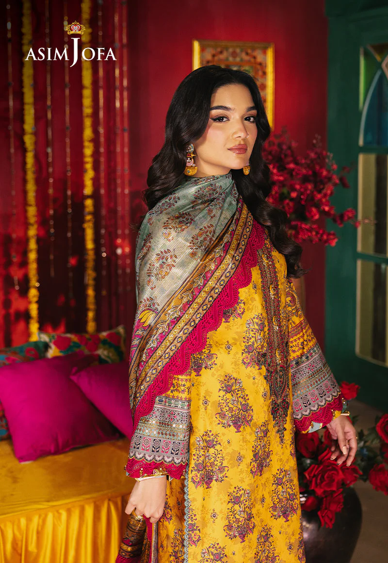 AJRAD-16 EMBROIDERED STITCHED 3 PCS - Image 9