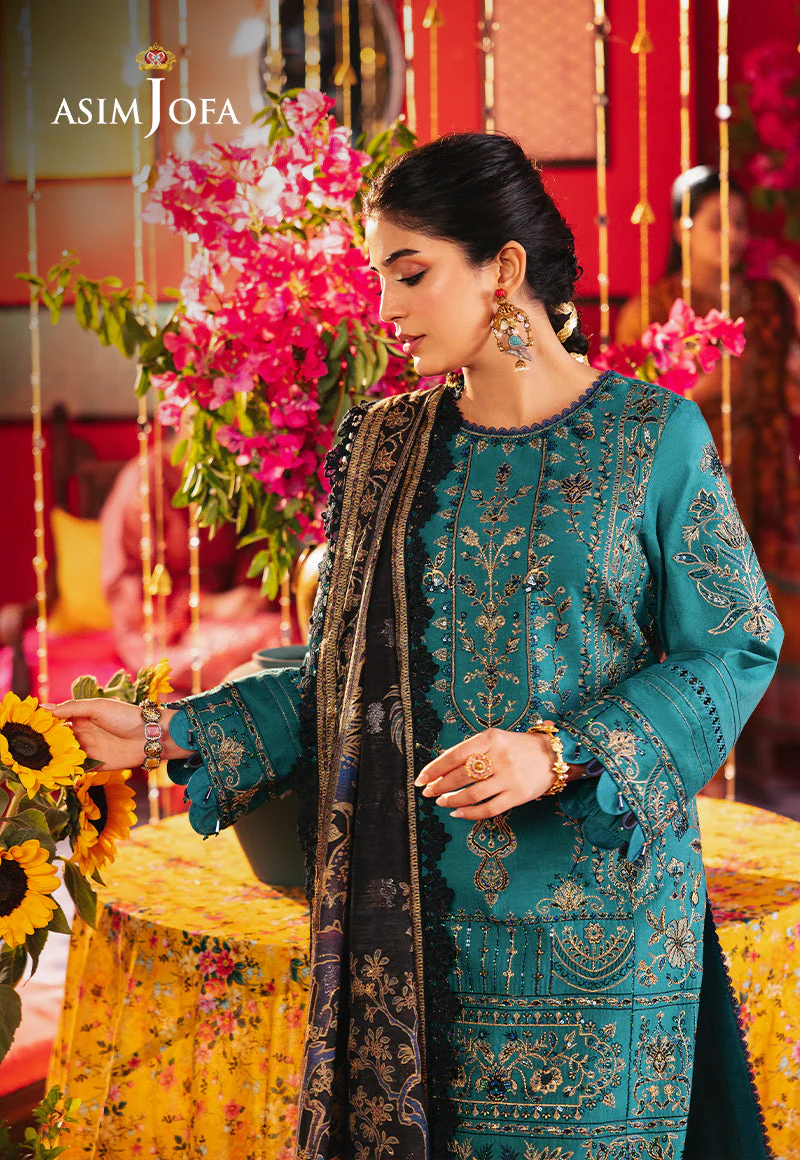 AJRAD-21 EMBROIDERED STITCHED 3 PCS - Image 3