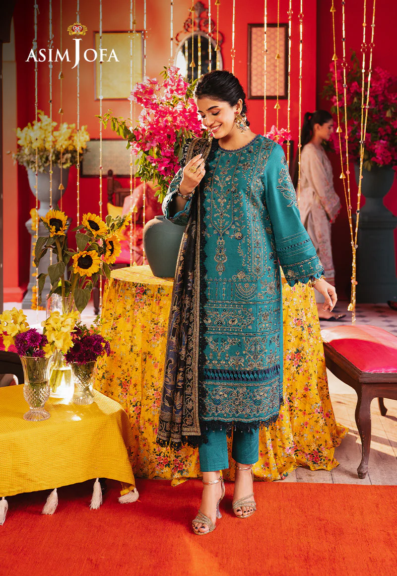 AJRAD-21 EMBROIDERED STITCHED 3 PCS - Image 4