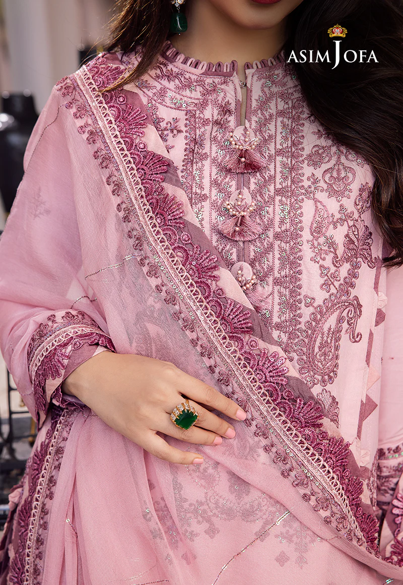 AJRN-03 EMBROIDERED PAPER COTTON 3 PCS - Image 9