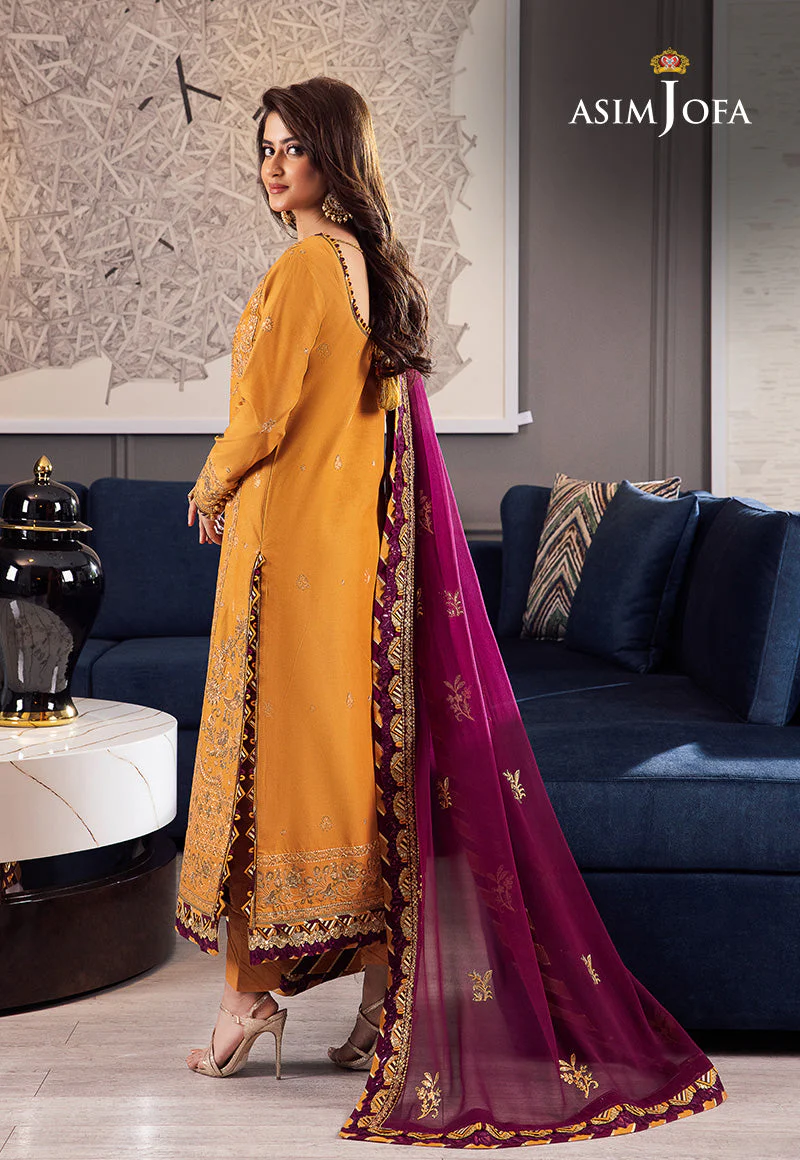 AJRND-05 EMBROIDERED STITCHED 3 PCS - Image 4