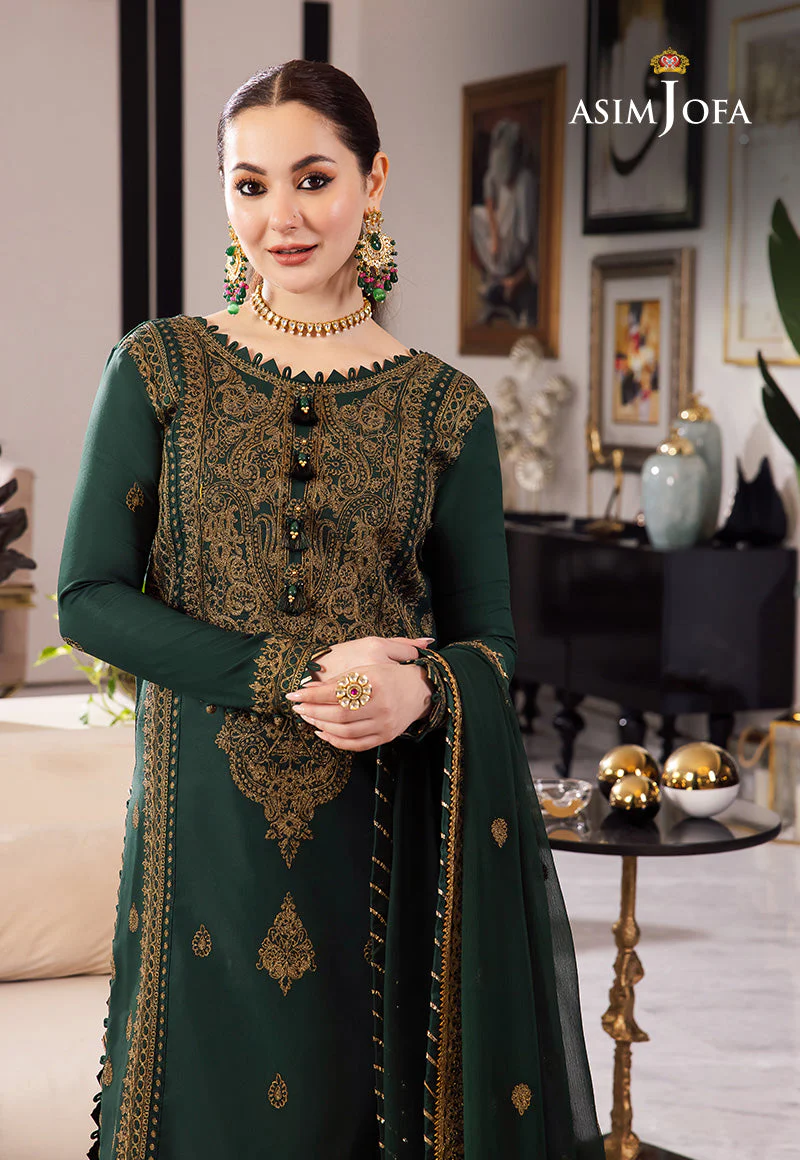AJRND-18 EMBROIDERED LAWN SILK 3 PCS - Image 6
