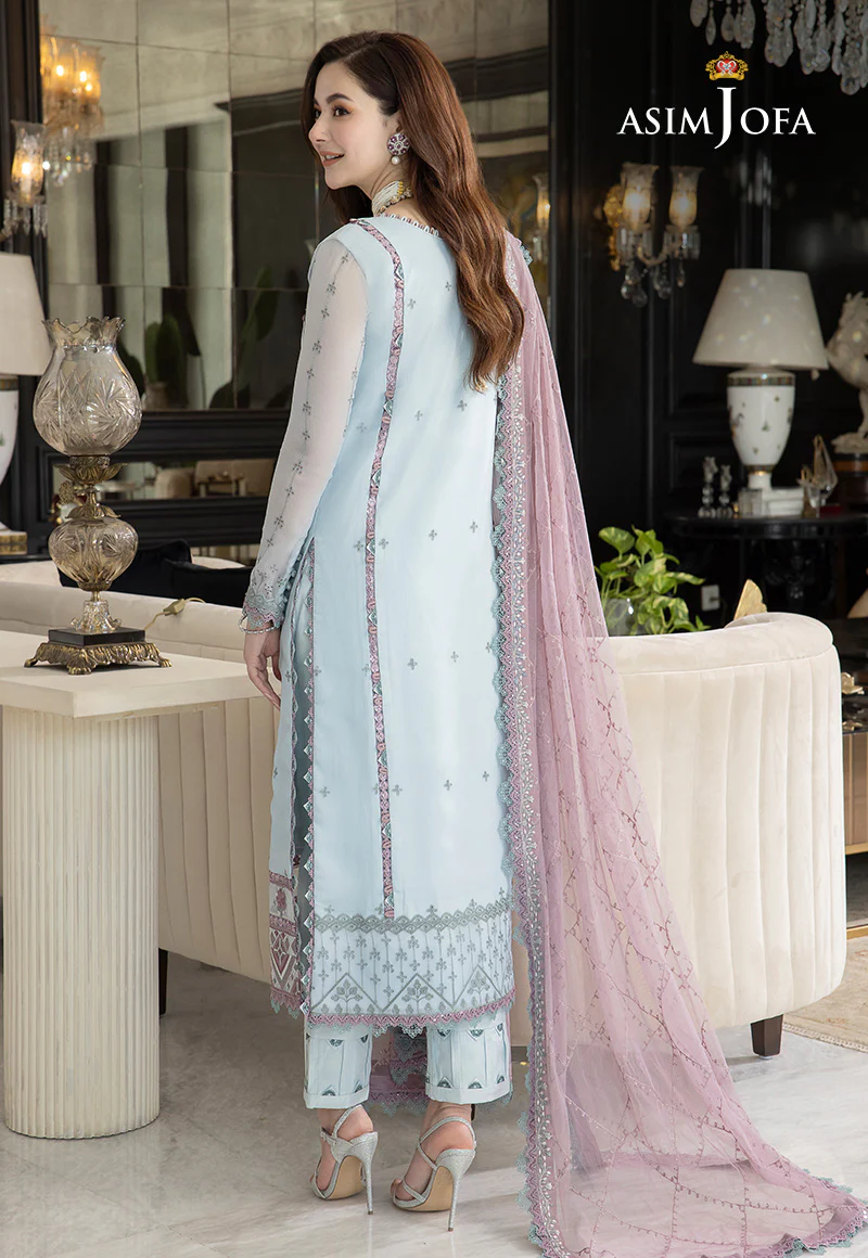 AJRN-24 EMBROIDERED CHIFFON 3 PCS - Image 2