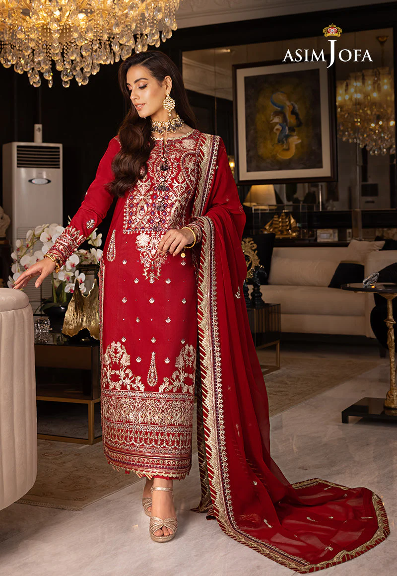 AJRND-26 EMBROIDERED STITCHED 3 PCS - Image 2