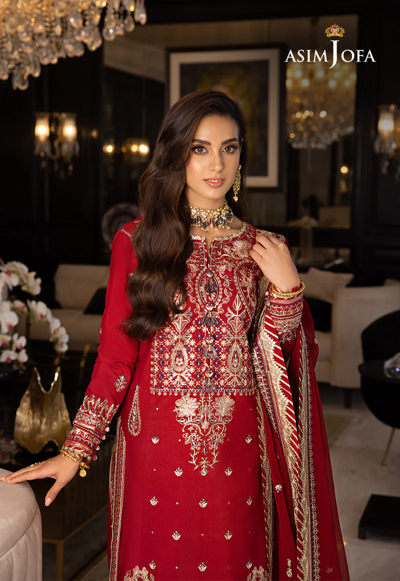 AJRND-26 EMBROIDERED STITCHED 3 PCS - Image 5