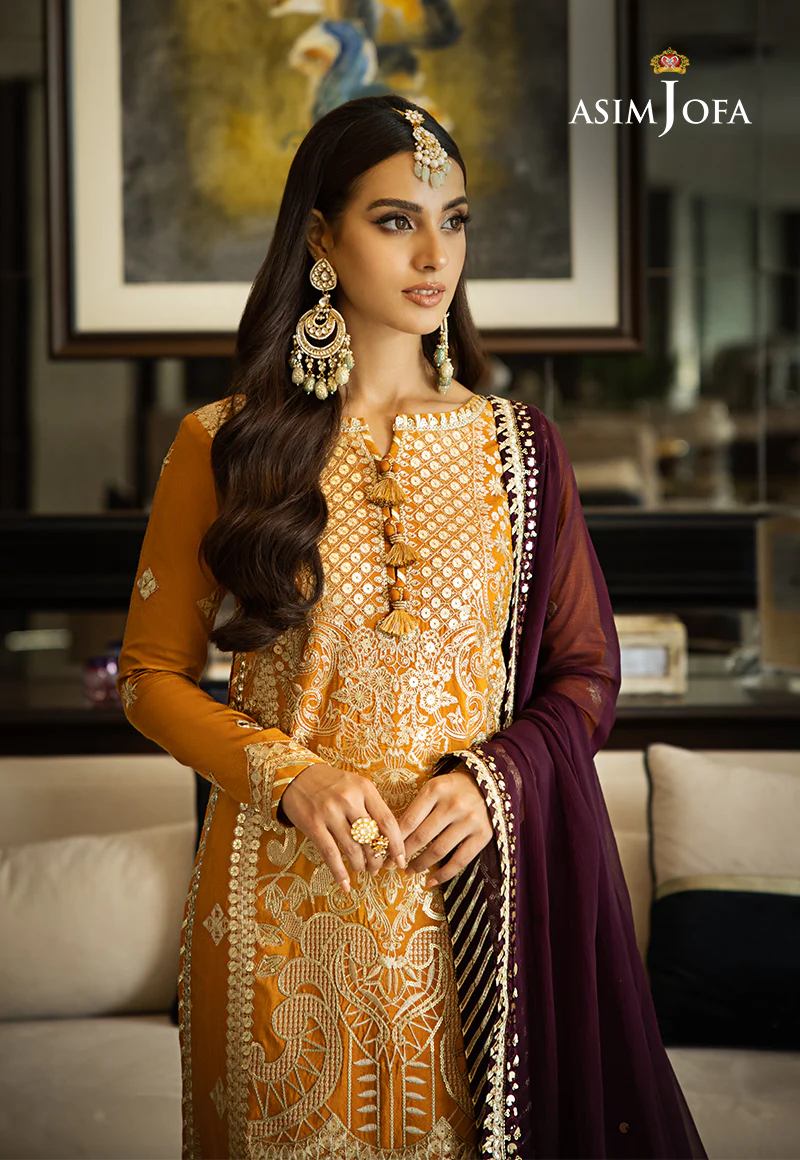 AJRNP-09 EMBROIDERED COTTON SILK 3 PCS - Image 4