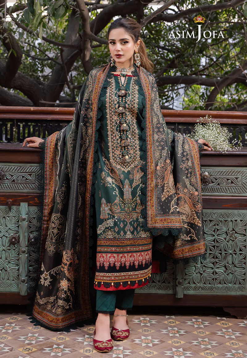 AJRW-02 EMBROIDERED PREMIUM WINTER COTTON 3 PCS - Image 10