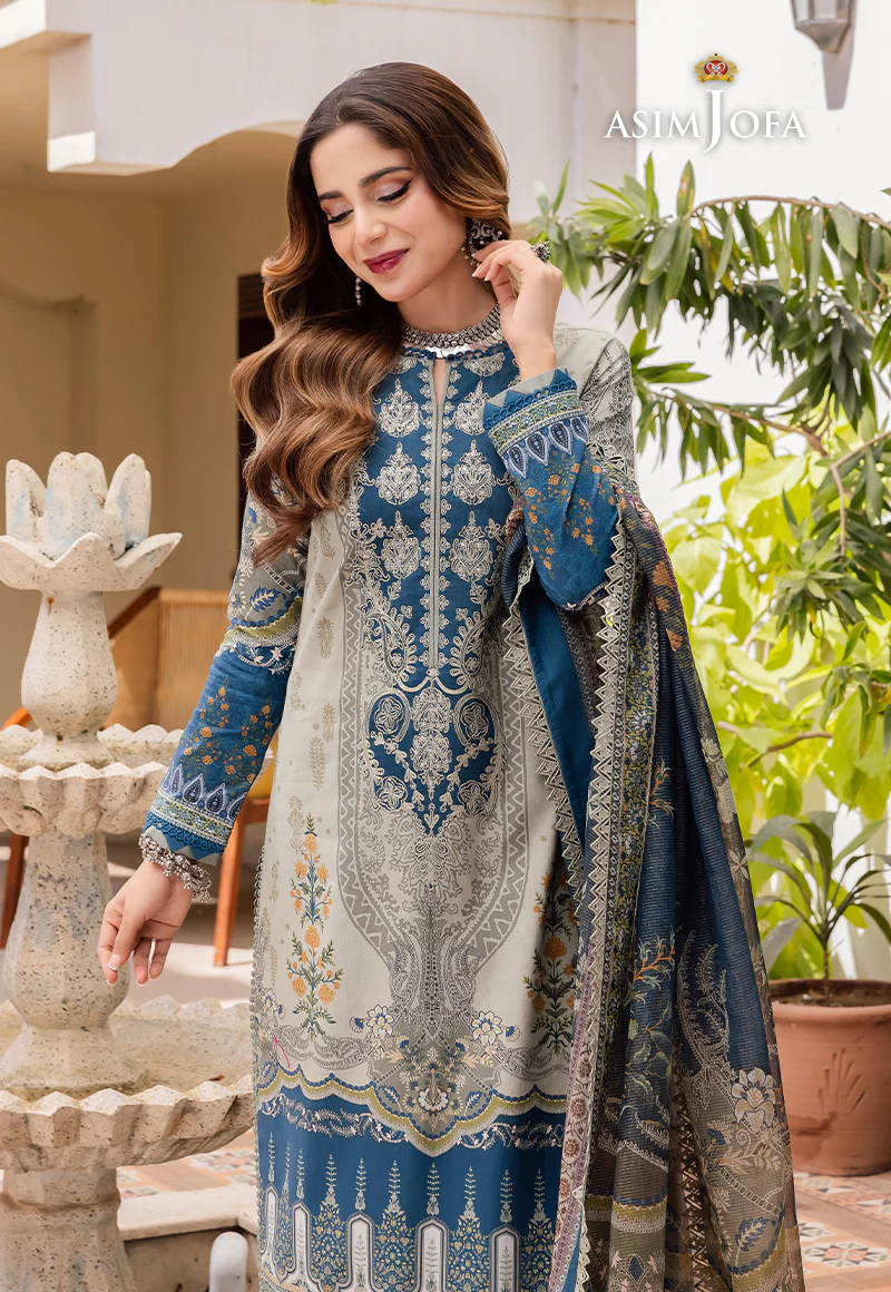 AJRW-04 EMBROIDERED PREMIUM WINTER COTTON 3 PCS - Image 3