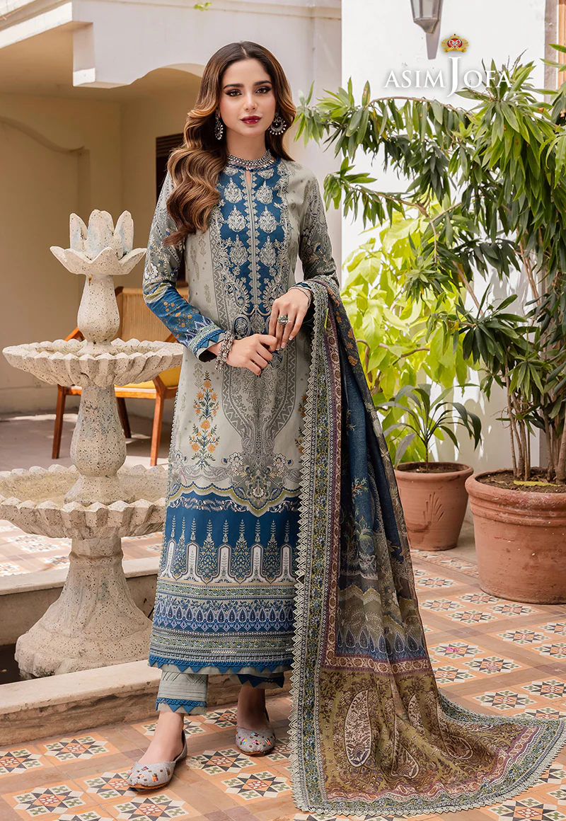 AJRW-04 EMBROIDERED PREMIUM WINTER COTTON 3 PCS - Image 9