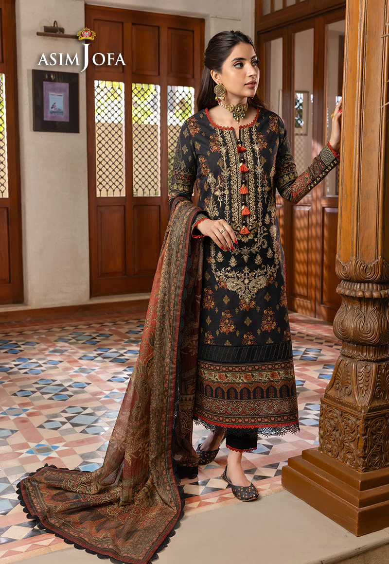 AJRW-17 EMBROIDERED SLUB 3 PCS - Image 3