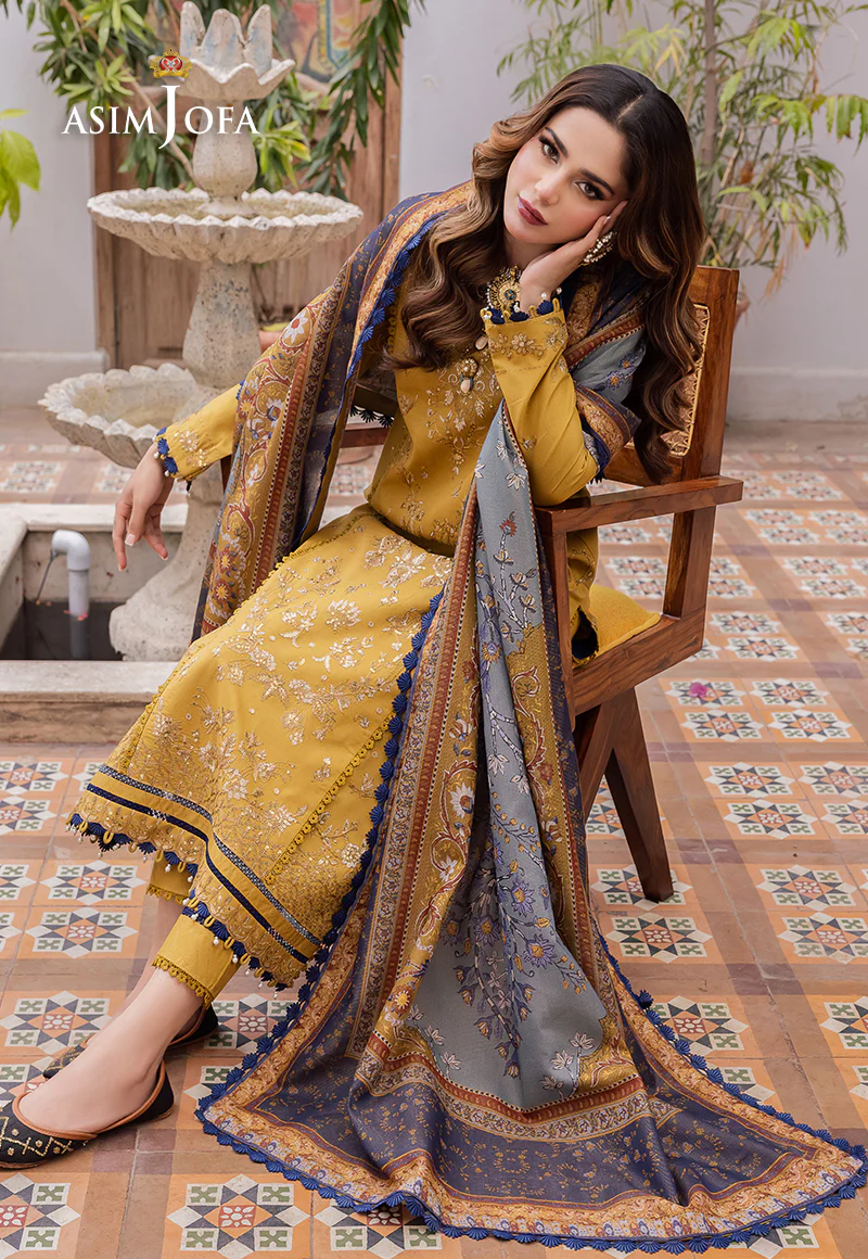 AJRW-29 EMBROIDERED PREMIUM WINTER COTTON 3 PCS - Image 7