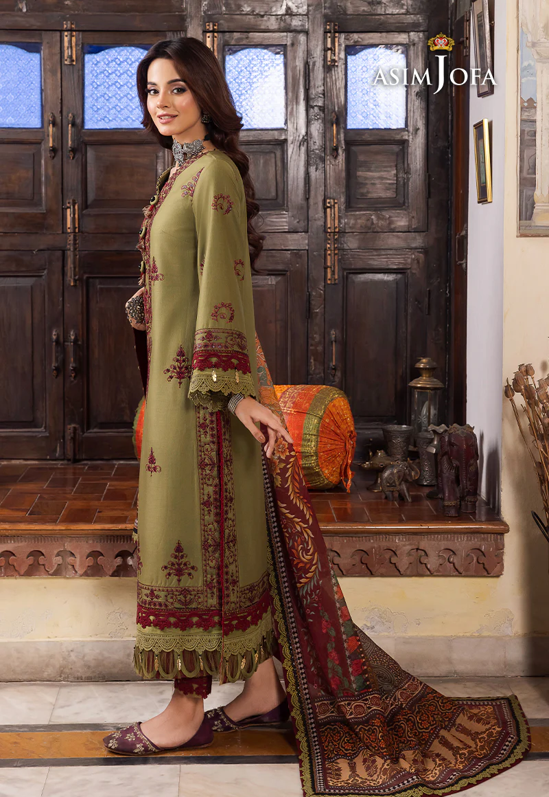 AJRW-30 EMBROIDERED PREMIUM WINTER COTTON 3 PCS - Image 10