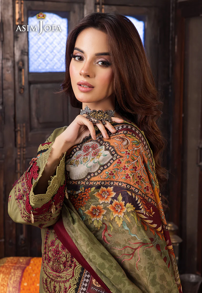 AJRW-30 EMBROIDERED PREMIUM WINTER COTTON 3 PCS - Image 3