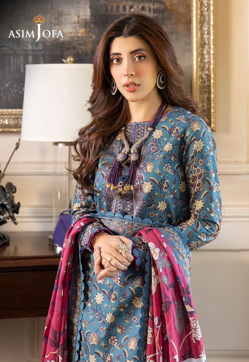 AJS-27 PRINTED LAWN 2 PCS - Image 4