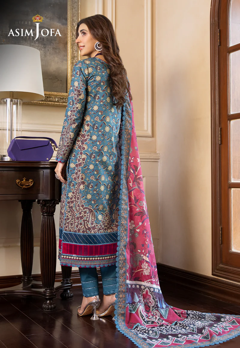 AJS-27 PRINTED LAWN 2 PCS - Image 6
