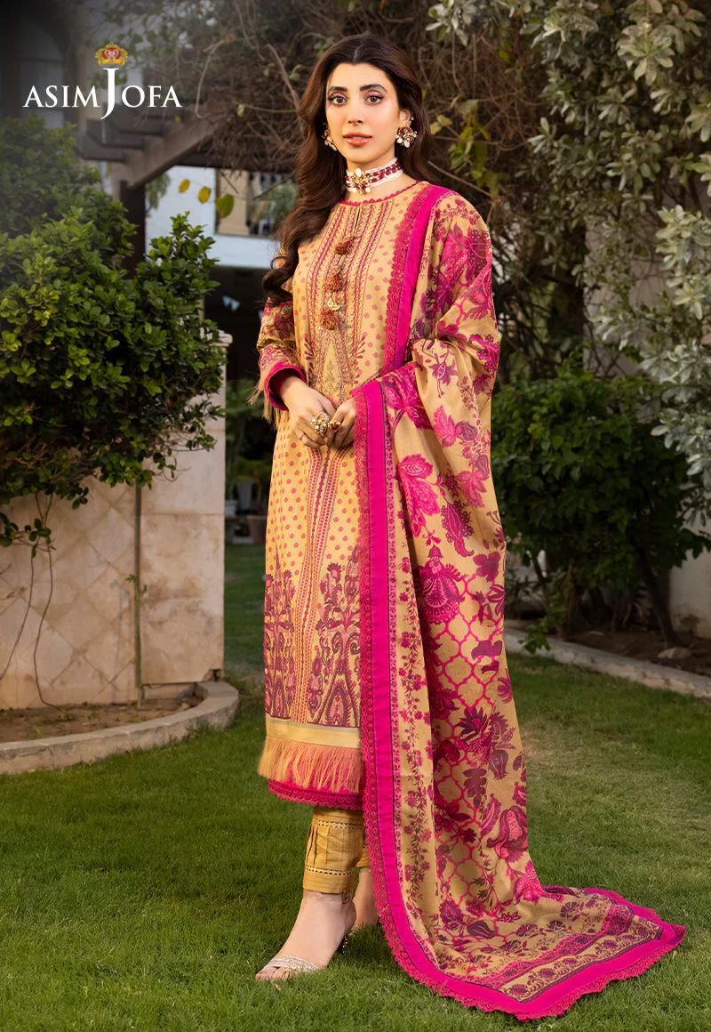 AJSD-31 EMBROIDERED STITCHED 3 PCS