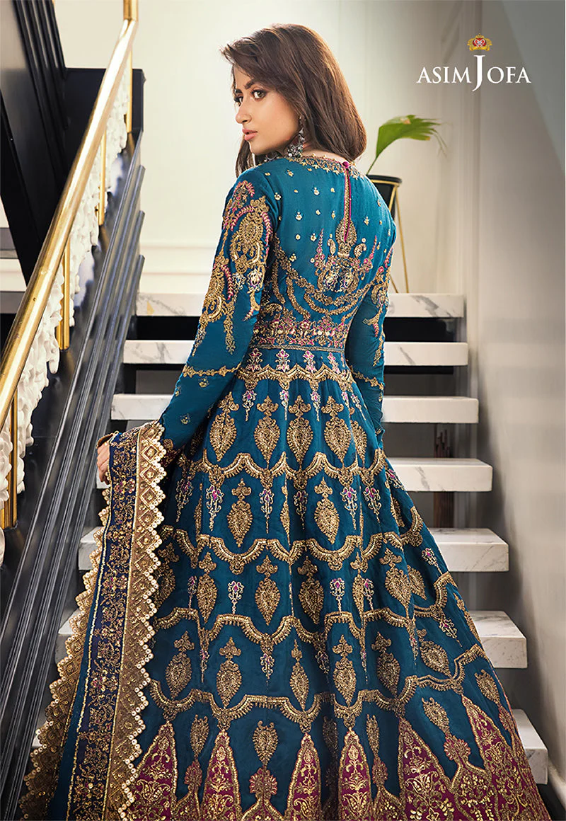 AJSED-01 EMBROIDERED STITCHED 3 PCS - Image 4