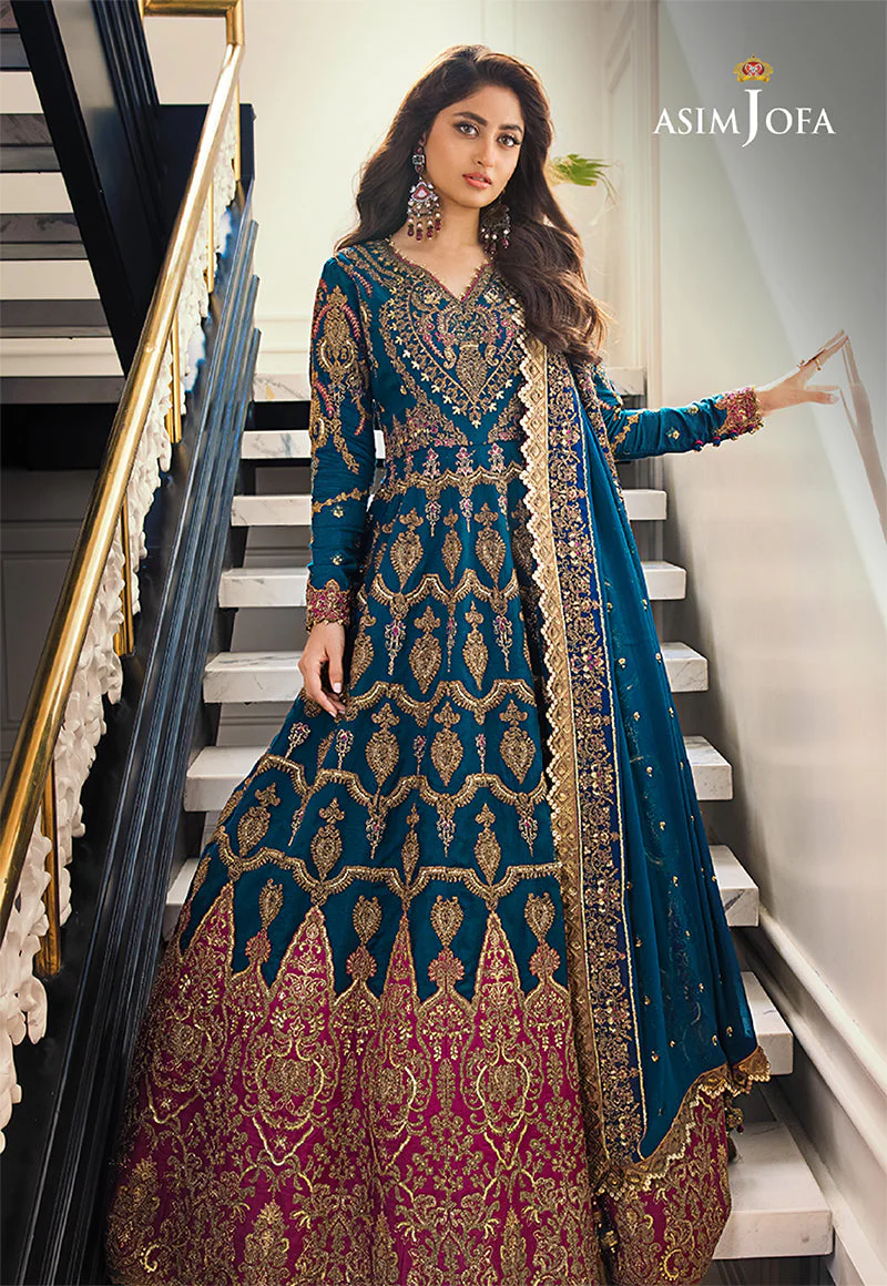 AJSED-01 EMBROIDERED STITCHED 3 PCS - Image 5