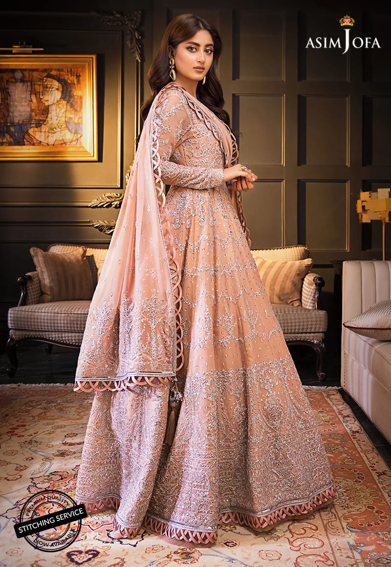 AJSE-06 EMBROIDERED CHIFFON 3 PCS - Image 2