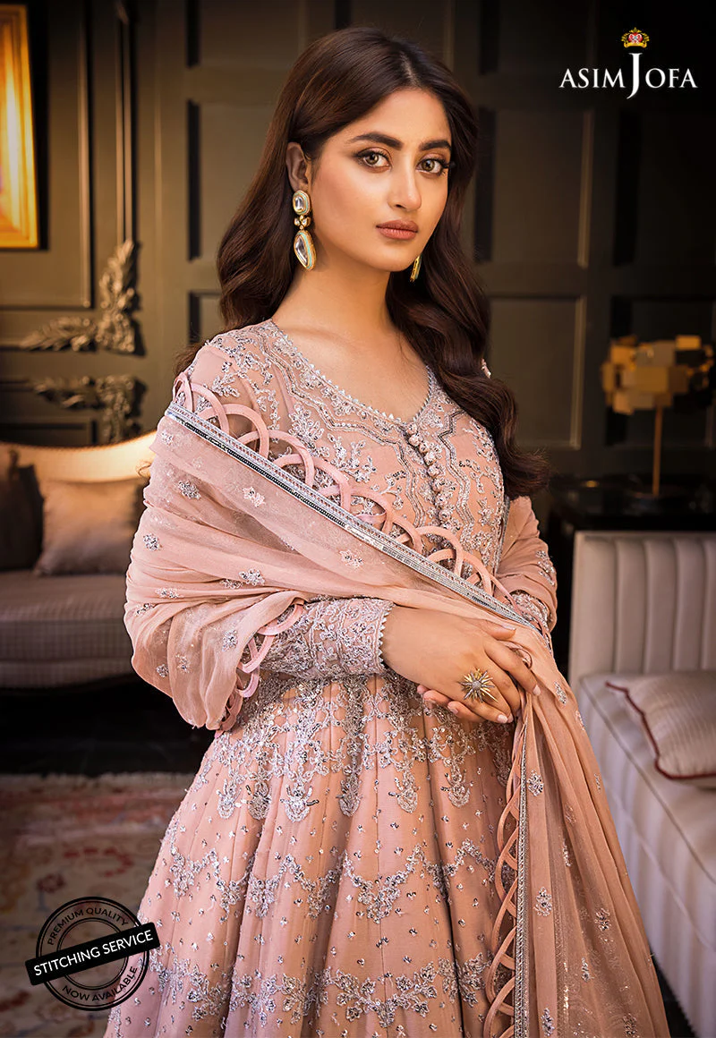 AJSE-06 EMBROIDERED CHIFFON 3 PCS - Image 4