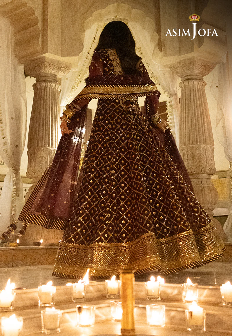 AJSH-04 EMBROIDERED CHIFFON 3 PCS - Image 10