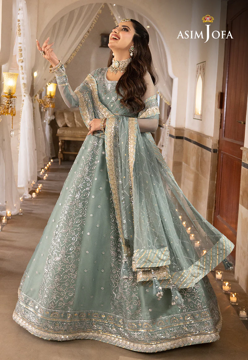 AJSHD-14 EMBROIDERED NET STITCHED 3 PCS - Image 3