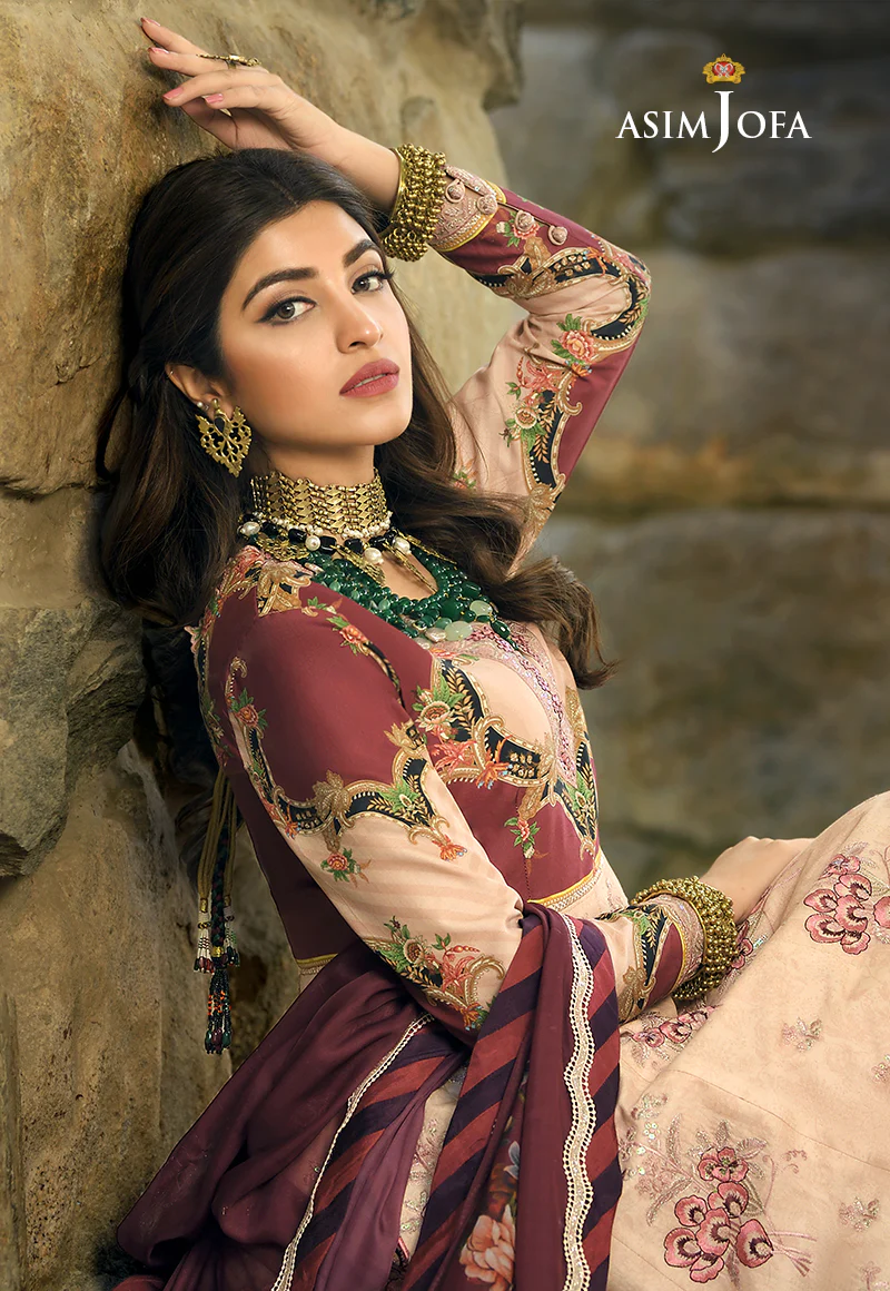 AJSL-17 EMBROIDERED LAWN 3 PCS