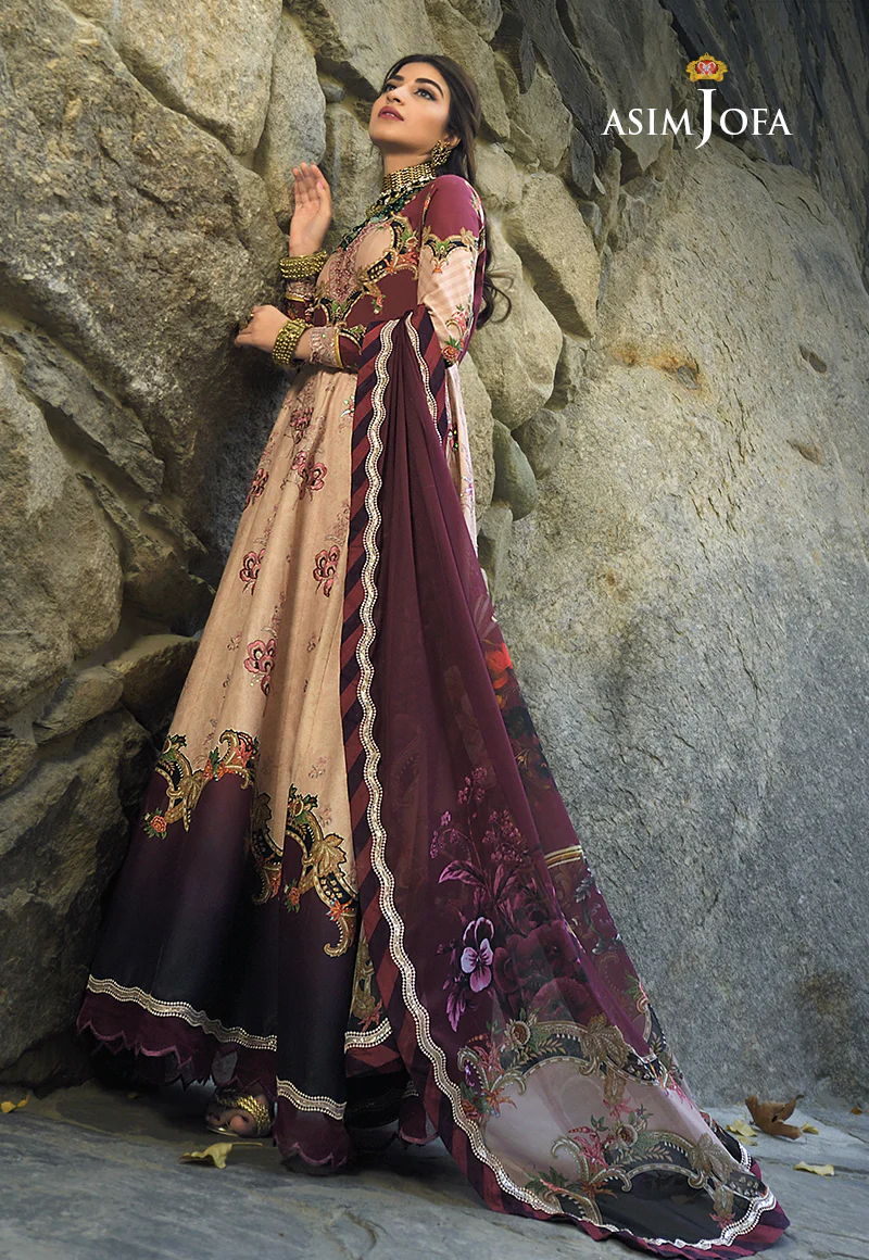 AJSL-17 EMBROIDERED LAWN 3 PCS - Image 2