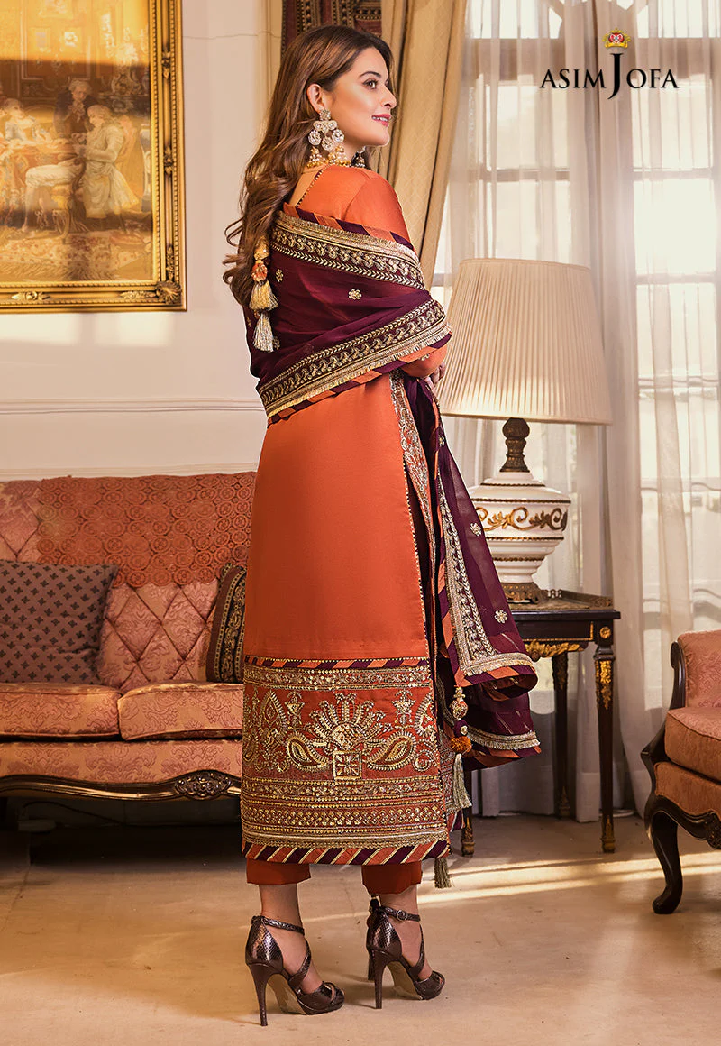 AJSM-12 EMBROIDERED DULL SILK 3 PCS - Image 10