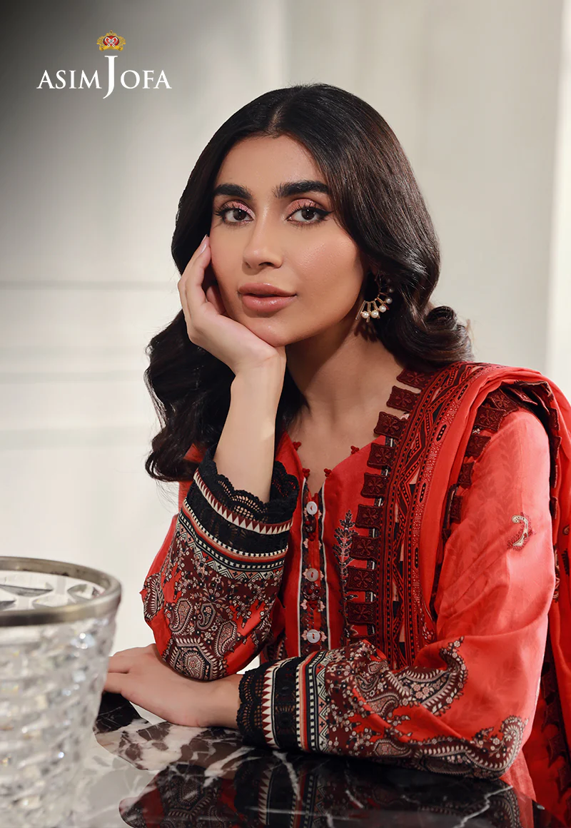 Ajso-22 Unstitched Dupatta 1 Pc Dupatta - Image 5